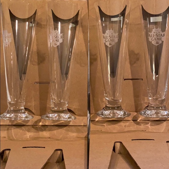 Waterford 2012 MLB Allstar Pilsners, Set of 4 - Picture 2 of 5